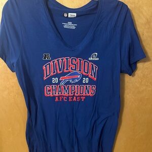 Buffalo Bills womens t-shirt 2020 Division champs
